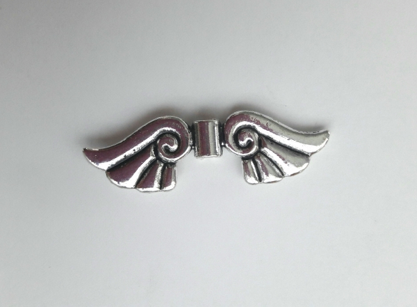 10x Engelsflügel, Flügel XXL, 44x13x4mm